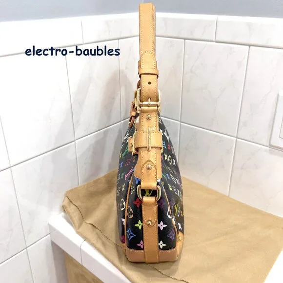 Louis Vuitton Greta Handbag Murakami Multicolor Hobo w/Original Receipt - MINT! - Picture 7 of 16